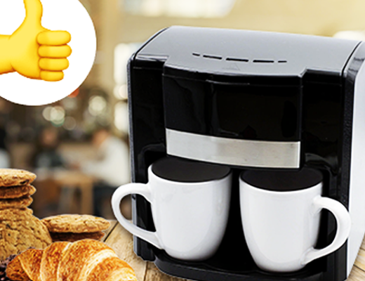 Зробити замовлення: Крапельна кавомашина на 2 чашки