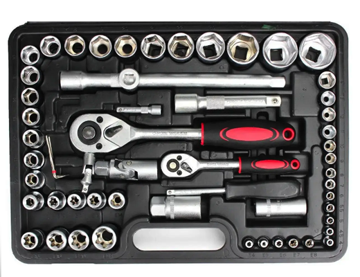 Купити онлайн товари по цінам зі знижкою: Набір інструментів 108 предметів