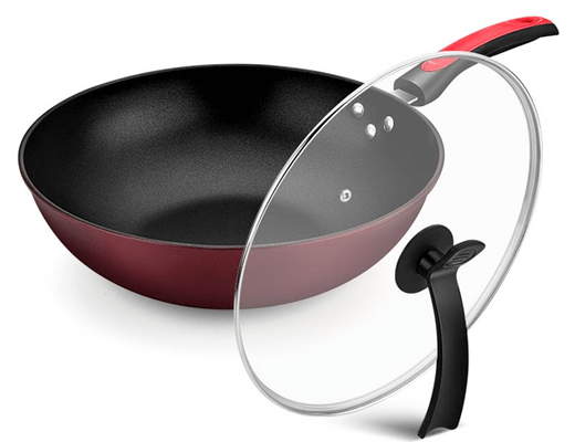 Магазин Склад Купити Онлайн: Сковорода вок із кришкою