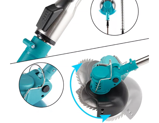 Купити онлайн НОУ-ХАУ: Акумуляторна газонокосарка (тример) на колесах