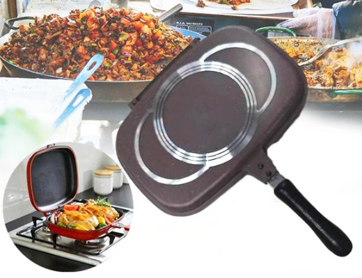 Купити онлайн: Двостороння сковорода-гриль