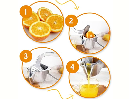 Купити онлайн НОУ-ХАУ: Ручна соковижималка для фруктів і овочів